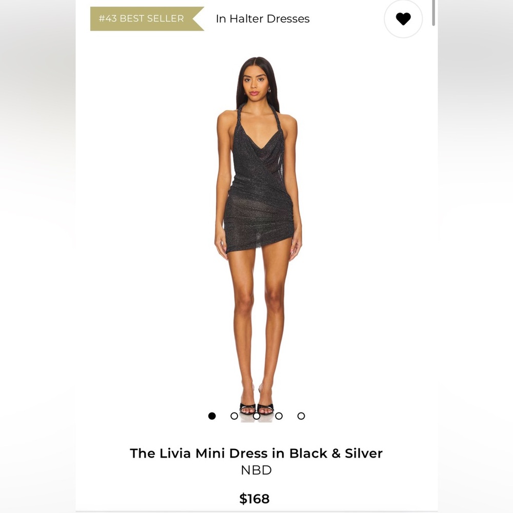NBD Livia Mini Dress from Revolve - Size S, NWT